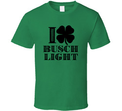 Heart Love Shamrock Busch Light Beer St Patricks Day Cool T Shirt Heart Love Shamrock Busch Light Beer St Patricks Day Cool T Shirt