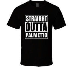 Straight Outta Palmetto Florida City Compton Parody Grunge T Shirt Straight Outta Palmetto Florida City Compton Parody Grunge T Shirt