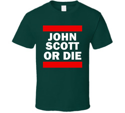 John Scott Or Die Minnesota Hockey T Shirt John Scott Or Die Minnesota Hockey T Shirt