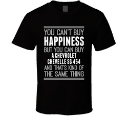 Buy A Chevrolet Chevelle Ss 454 Happiness Car Lover T Shirt Buy A Chevrolet Chevelle Ss 454 Happiness Car Lover T Shirt