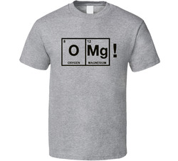 Omg Oxygen Magnesium Fun Izombie Popular Tv Show T Shirt