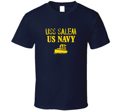 Uss Salem Us Navy Ship Crew T Shirt Uss Salem Us Navy Ship Crew T Shirt