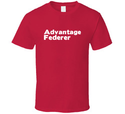Advantage Federer Trending Tennis T Shirt