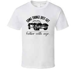 1966 Chevrolet Corvette 427 Better With Age Vintage Car T Shirt
