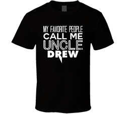 My Favorite People Call Me Uncle Drew Funny Cool Name Worn Look T Shirt