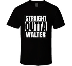 Straight Outta Walter Planets Stars Solar System T Shirt