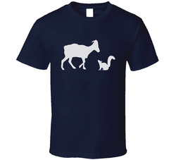 Julian Edelman Tom Brady The Goat And The Squirrel New England Football Fan T Shirt