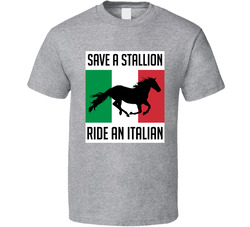 Save A Stallion Ride An Italian Hayden Christensen T Shirt