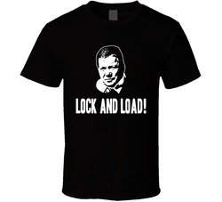 Lock And Load Denny Crane Boston Legal T Shirt Lock And Load Denny Crane Boston Legal T Shirt