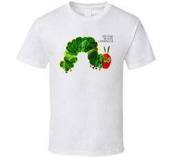 The Very Hungry Caterpillar Children's Book T Shirt The Very Hungry Caterpillar Children's Book T Shirt