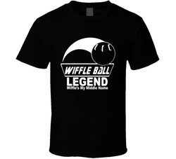Funny Baseball Whiffle Wiffle Ball Legend Wiffle's My Middle Name T Shirt Funny Baseball Whiffle Wiffle Ball Legend Wiffle's My Middle Name T Shirt