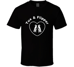 Tux And Flipper Funny Parks And Recreation Popular Tv Show T Shirt Tux And Flipper Funny Parks And Recreation Popular Tv Show T Shirt
