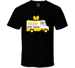 Wu Tang Ice Cream Truck French Vanilla Rap Group Logo T Shirt Wu Tang Ice Cream Truck French Vanilla Rap Group Logo T Shirt