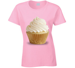Cream Filled Cupcake Fun Two Broke Girls Popular Tv Show Ladies T Shirt Cream Filled Cupcake Fun Two Broke Girls Popular Tv Show Ladies T Shirt