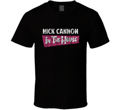 Nick Cannon In The House Comedian Comedy Worn Look Cool Fan T Shirt Nick Cannon In The House Comedian Comedy Worn Look Cool Fan T Shirt