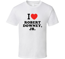 Robert Downey, Jr. I Love Heart Stand Up Comedian Comedy Funny T Shirt Robert Downey, Jr. I Love Heart Stand Up Comedian Comedy Funny T Shirt