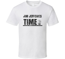 Jim Jefferies Time Hilarious Comedian Comedy Worn Look Fan T Shirt