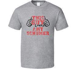 This Guy Loves Amy Schumer Comedian Comedy Worn Look Cool Fan T Shirt