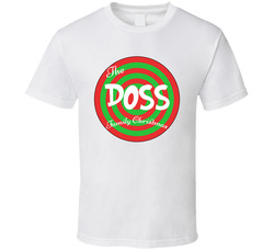 The Doss Family Christmas Last Name T Shirt