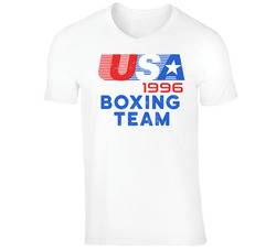 Usa 1996 Boxing Team American Olympic Games Athlete Retro T Shirt Usa 1996 Boxing Team American Olympic Games Athlete Retro T Shirt