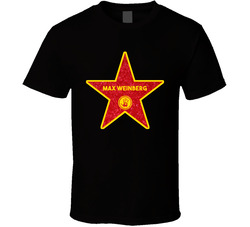 Max Weinberg Walk Of Fame Star Music Band Drummer Fan T Shirt