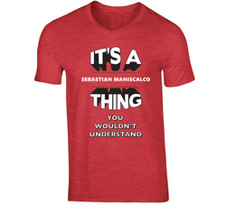 Sebastian Maniscalco Funny Comedian Comedy It's A Thing You Wouldn't Understand 3d Version T Shirt