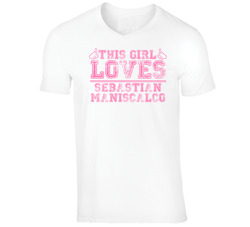 Sebastian Maniscalco Funny Comedian Comedy This Girl Loves Pink T Shirt Sebastian Maniscalco Funny Comedian Comedy This Girl Loves Pink T Shirt