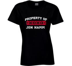 Jon Hamm Property Of I Love Ladies T Shirt Jon Hamm Property Of I Love Ladies T Shirt