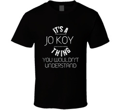 It's A Jo Koy Thing You Wouldn't Understand Comedian Worn Look T Shirt