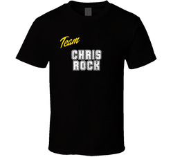 Team Chris Rock Action Movie Star Actor Fan T Shirt Team Chris Rock Action Movie Star Actor Fan T Shirt
