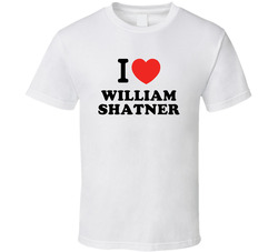William Shatner I Love Heart Stand Up Comedian Comedy Funny T Shirt William Shatner I Love Heart Stand Up Comedian Comedy Funny T Shirt