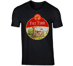 Fat Tire Belgium Beer Lager Ale Drink Bike V Neck T Shirt Fat Tire Belgium Beer Lager Ale Drink Bike V Neck T Shirt
