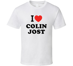 Colin Jost I Love Heart Stand Up Comedian Comedy Funny T Shirt