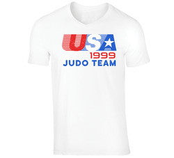 Usa 1999 Judo Team American Olympic Games Athlete Retro T Shirt Usa 1999 Judo Team American Olympic Games Athlete Retro T Shirt