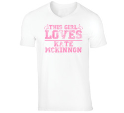 Kate Mckinnon Funny Comedian Comedy This Girl Loves Pink T Shirt Kate Mckinnon Funny Comedian Comedy This Girl Loves Pink T Shirt