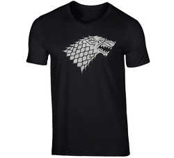 Game Of Thrones Wolf Jon John Snow Stark T Shirt