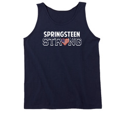 Springsteen Strong Last Name American Tanktop