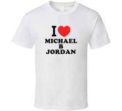 I Heart Michael B Jordan Action Movie Star Actor Fan T Shirt