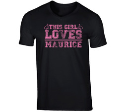 This Girl Loves Maurice Beauty And The Beast Cartoon Character T Shirt