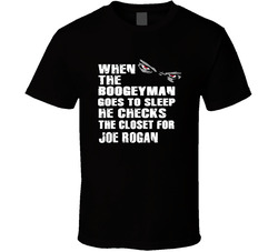 Joe Rogan Boogeyman Hilarious Comedian Stand Up Funny Comedy T Shirt