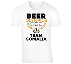 Beer Olympics Team Somalia Country World Funny Drinking T Shirt Beer Olympics Team Somalia Country World Funny Drinking T Shirt