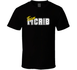 Team Mcrib Cool Foodie Team Food Fan Retro T Shirt