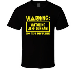 Watching Jeff Dunham Do Not Disturb Funny Stand Up Comedian T Shirt