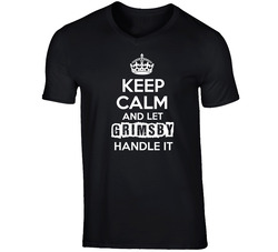 Keep Calm And Let Grimsby The Little Mermaid Handle It Cartoon Character T Shirt