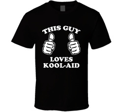 This Guy Loves Kool-aid Fun Retro Favorite Food T Shirt