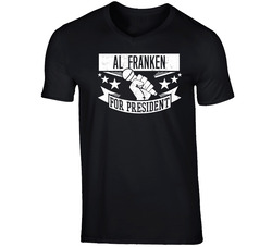 Al Franken For President Comedian Stand Up Funny Comedy T Shirt