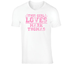 Mark Thomas Funny Comedian Comedy This Girl Loves Pink T Shirt Mark Thomas Funny Comedian Comedy This Girl Loves Pink T Shirt