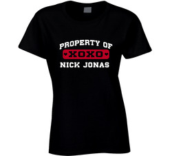 Nick Jonas Property Of I Love Ladies T Shirt Nick Jonas Property Of I Love Ladies T Shirt