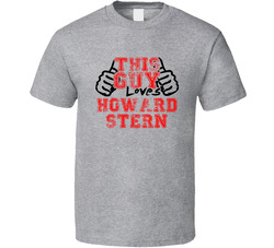 This Guy Loves Howard Stern Thumbs Up Guy Cool Stand Up Comedian T Shirt This Guy Loves Howard Stern Thumbs Up Guy Cool Stand Up Comedian T Shirt