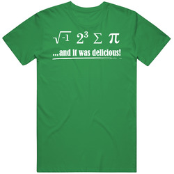 I Ate Sum Some Pi Pie And It Was Delicious Funny Math T Shirt I Ate Sum Some Pi Pie And It Was Delicious Funny Math T Shirt